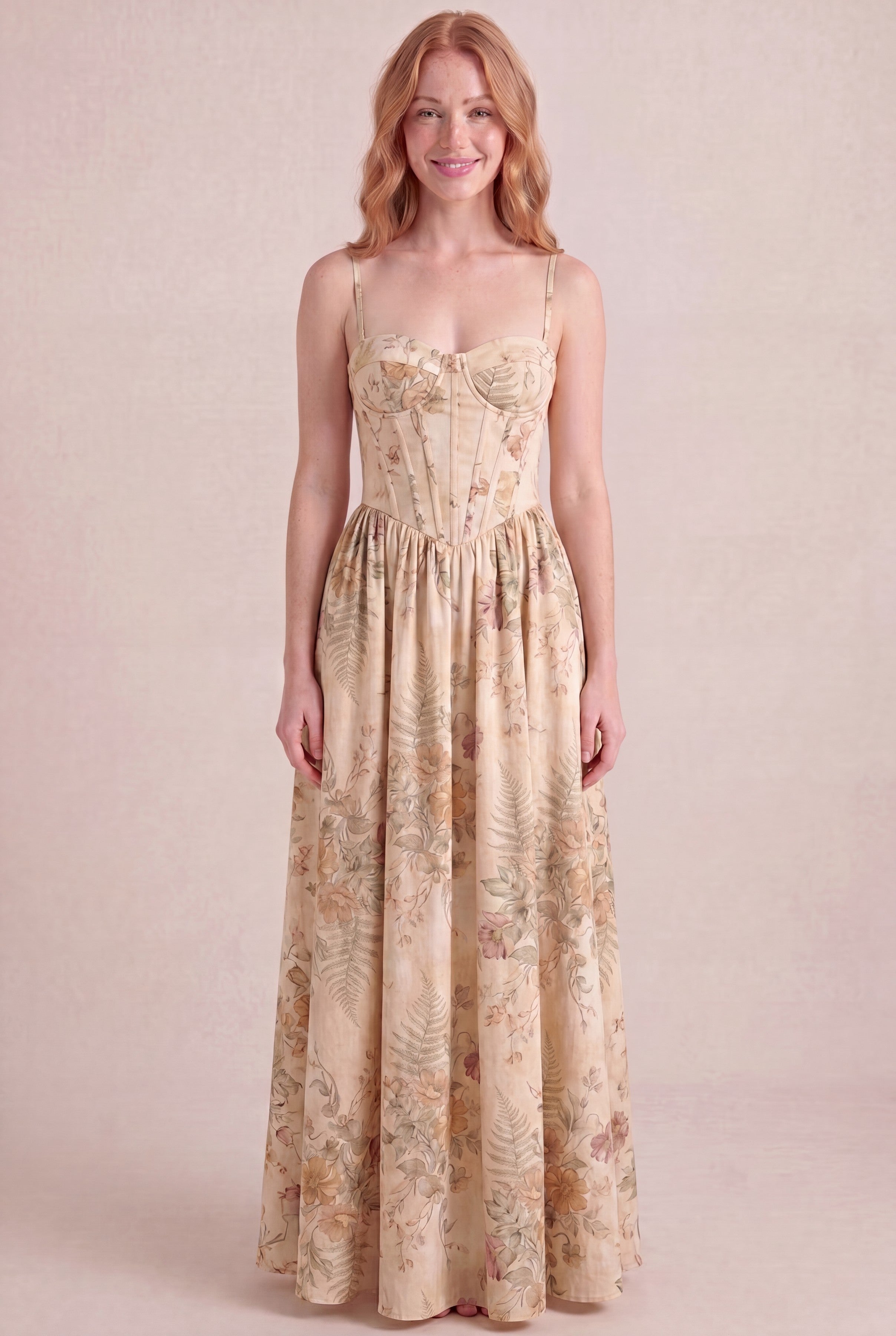 Wildflower Press corset maxi front
