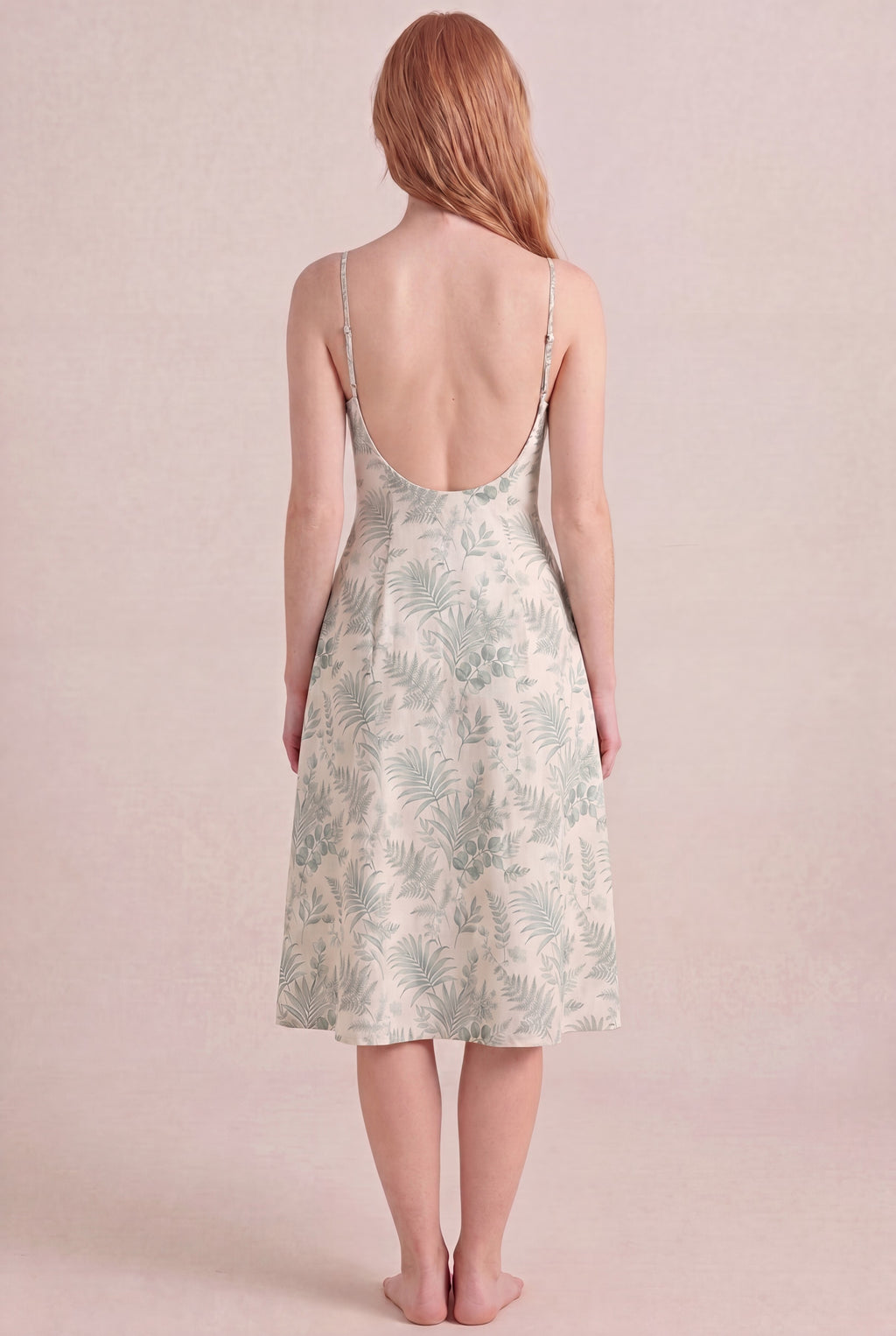 Verde Palm Regular midi back